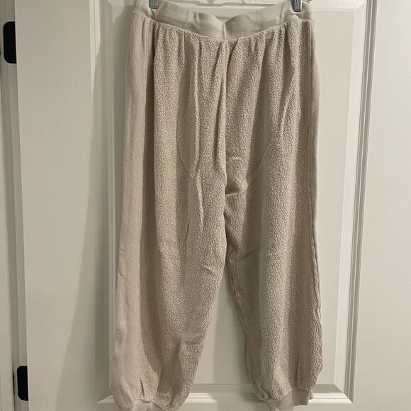 GUC STATESIDE WOMEN'S SHERPA SIDE PANEL JOGGER Sz. L Color Stone - Picture 5 of 6